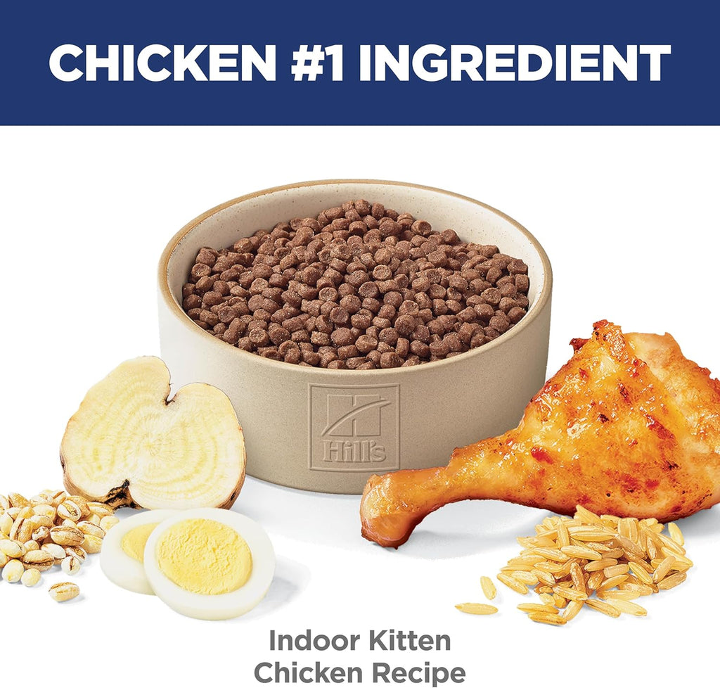 Dry Cat Food, Kitten, Indoor, Chicken Recipe, 3.5 Lb. Bag